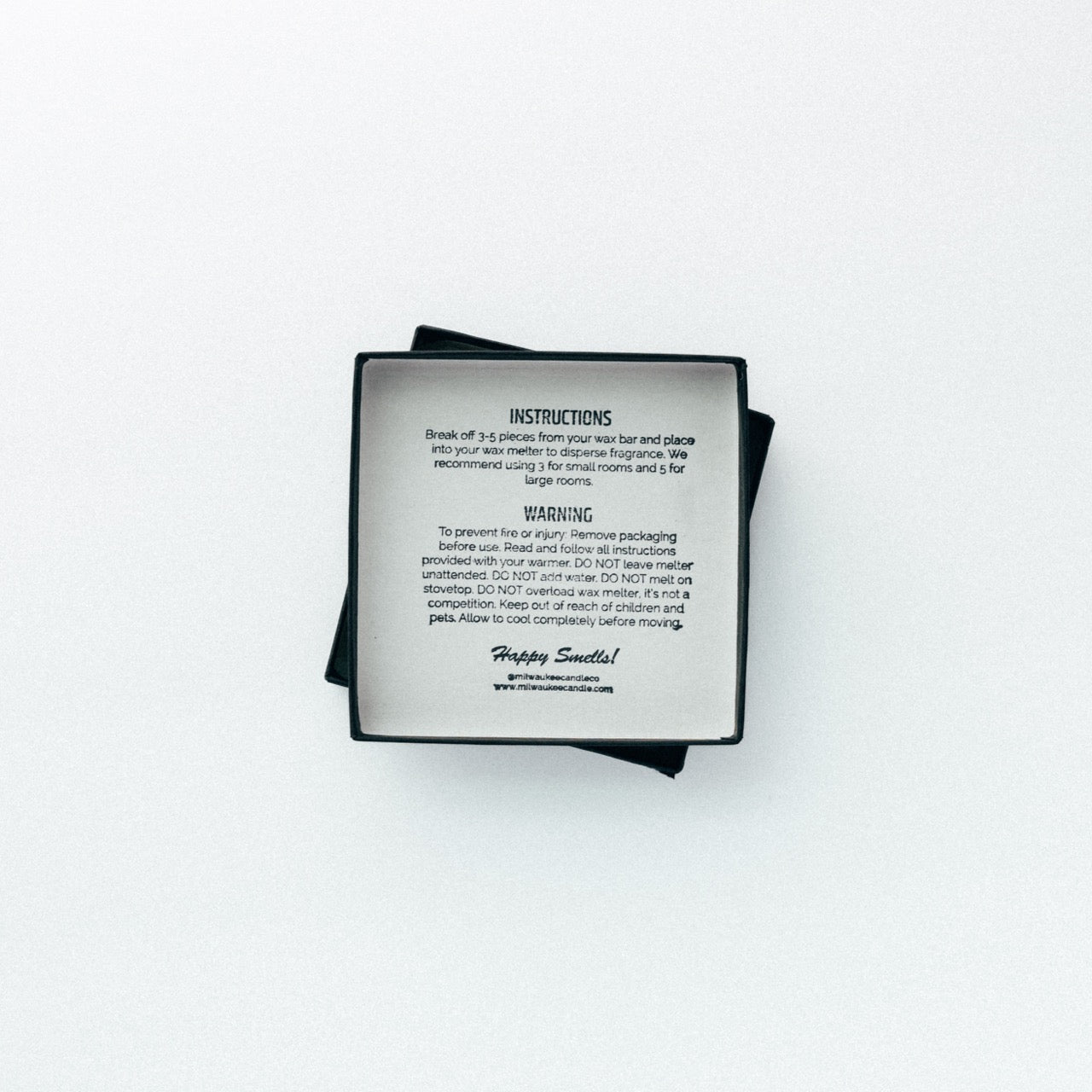 Grapefruit + Vetiver Eco Friendly Wax Melt Soy Wax Melt Milwaukee Candle Hand Stamped