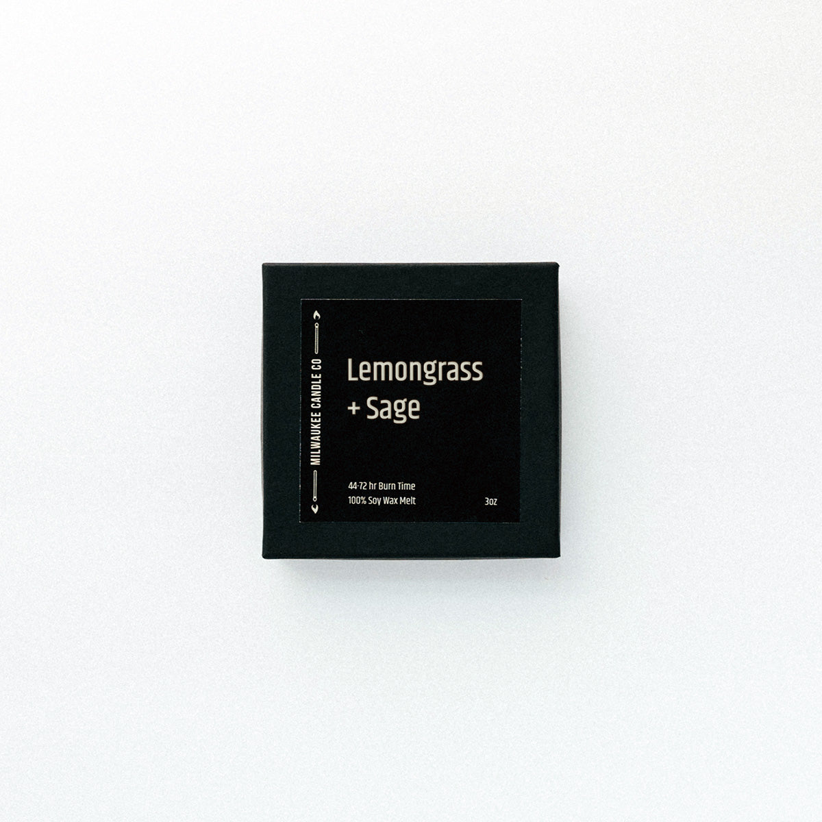 Lemongrass + Sage Eco Friendly Wax Melt Soy Wax Melt Milwaukee Candle