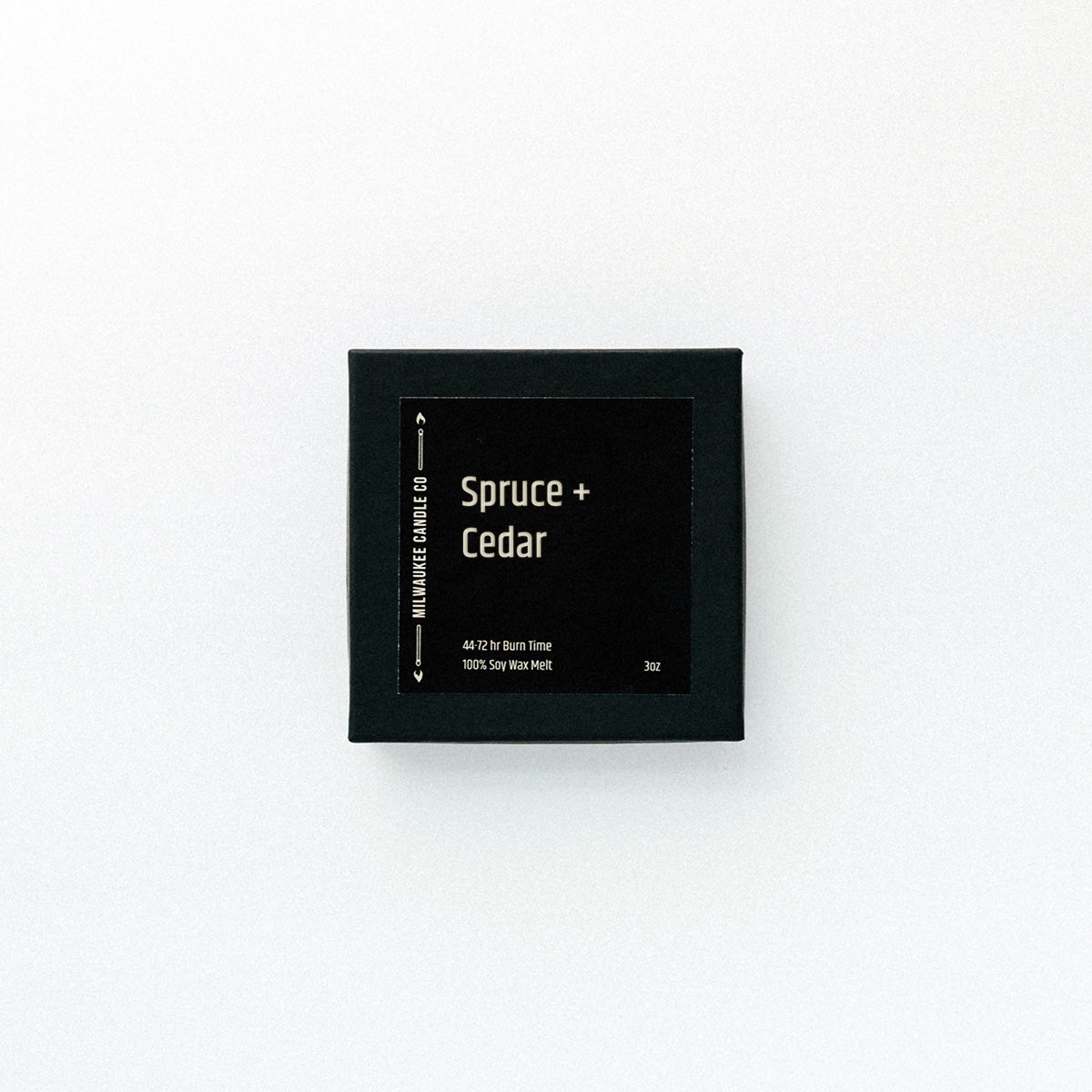 Spruce + Cedar Eco Friendly Wax Melt Soy Wax Melt Milwaukee Candle