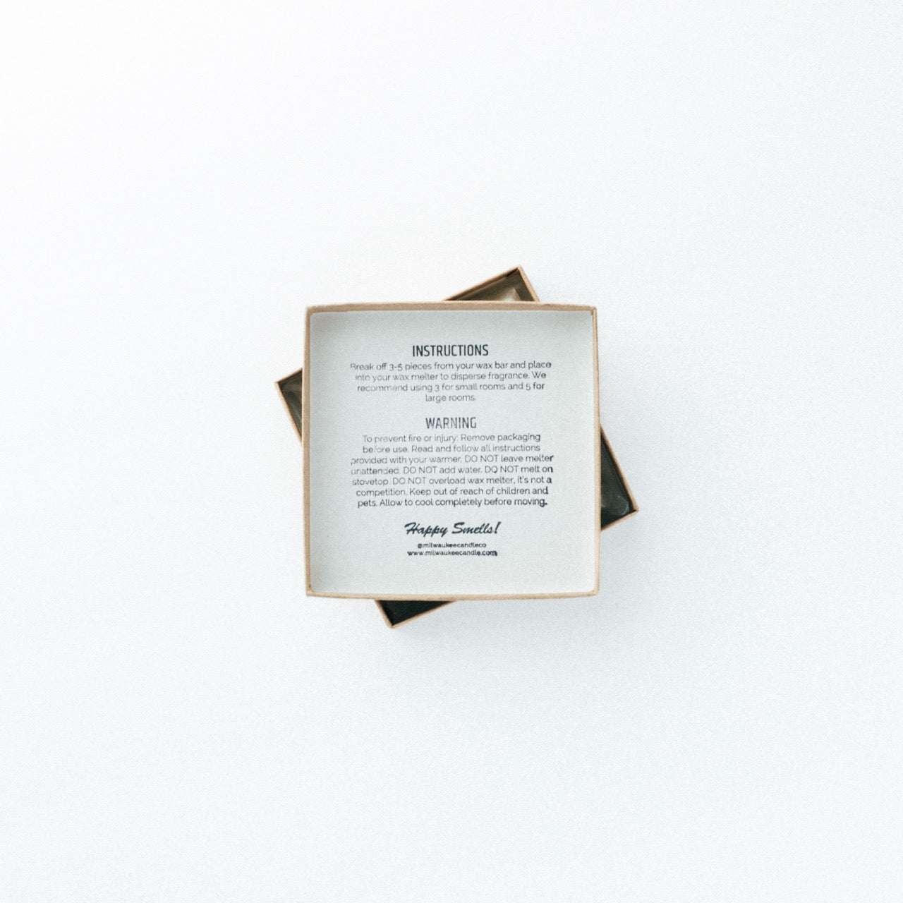 Hand Stamped Jazzmine in the Park Eco Friendly Wax Melt Soy Wax Melt Milwaukee Candle