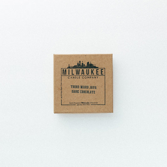 Third Ward Java Dark Chocolate Eco Friendly Wax Melt Soy Wax Melt Milwaukee Candle