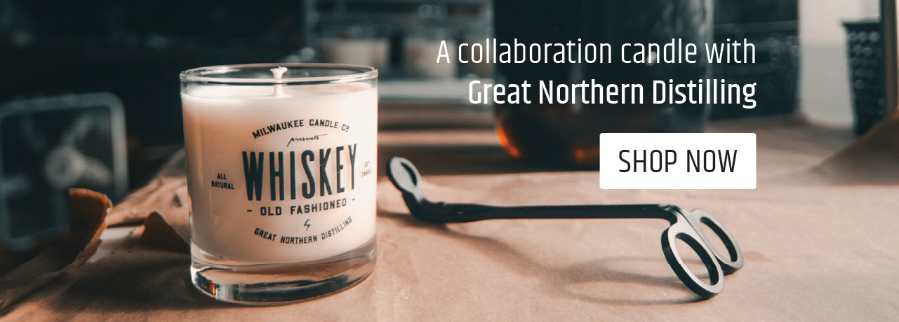 Whiskey Old Fashioned Soy Candle Great Northern Distilling