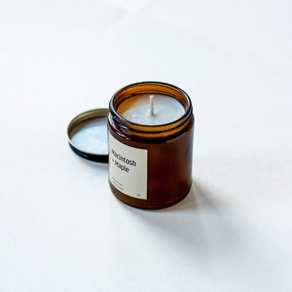 Macintosh + Maple // Soy Candle