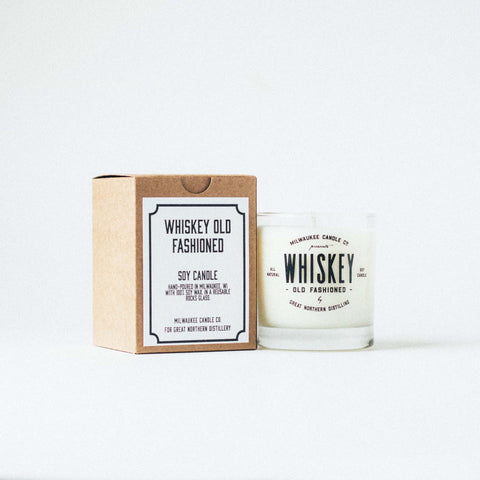 Whiskey Old Fashion // Soy Candle