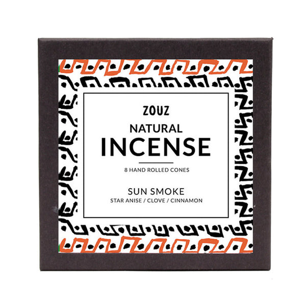 ZOUZ natural incense box - Sun Smoke (Star Anise, Clove, Cinnamon)